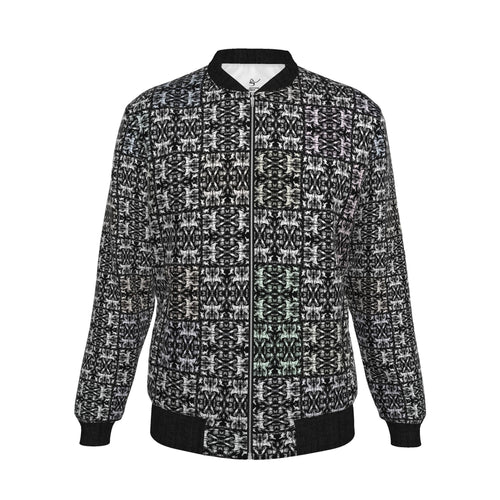Veste bomber, motif LE CHEVAL ET SA CAVALIÈRE PERDU, d'après une toile d'Antoine Gerber