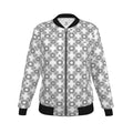 Veste bomber, motif LA STATUE, d'après une toile d'Antoine Gerber