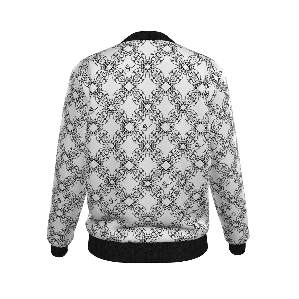 Veste bomber, motif LA STATUE, d'après une toile d'Antoine Gerber, vue 2