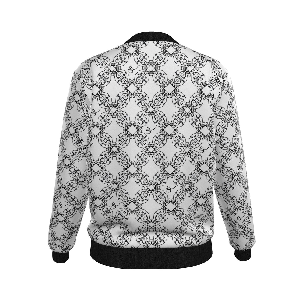 Veste bomber, motif LA STATUE, d'après une toile d'Antoine Gerber, vue 2