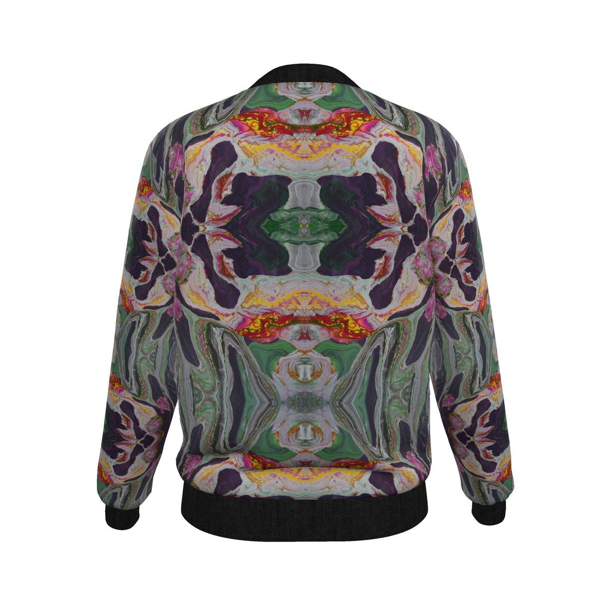 Veste bomber, motif LA PANTHÈRE ROSE, d'après une toile d'Antoine Gerber, vue 2