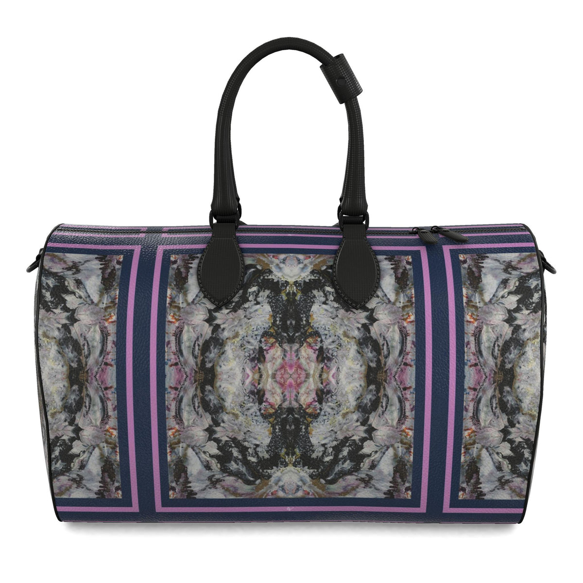 Sac polochon, motif LES PLUMES D'ANGE, d'après une toile d'Antoine Gerber