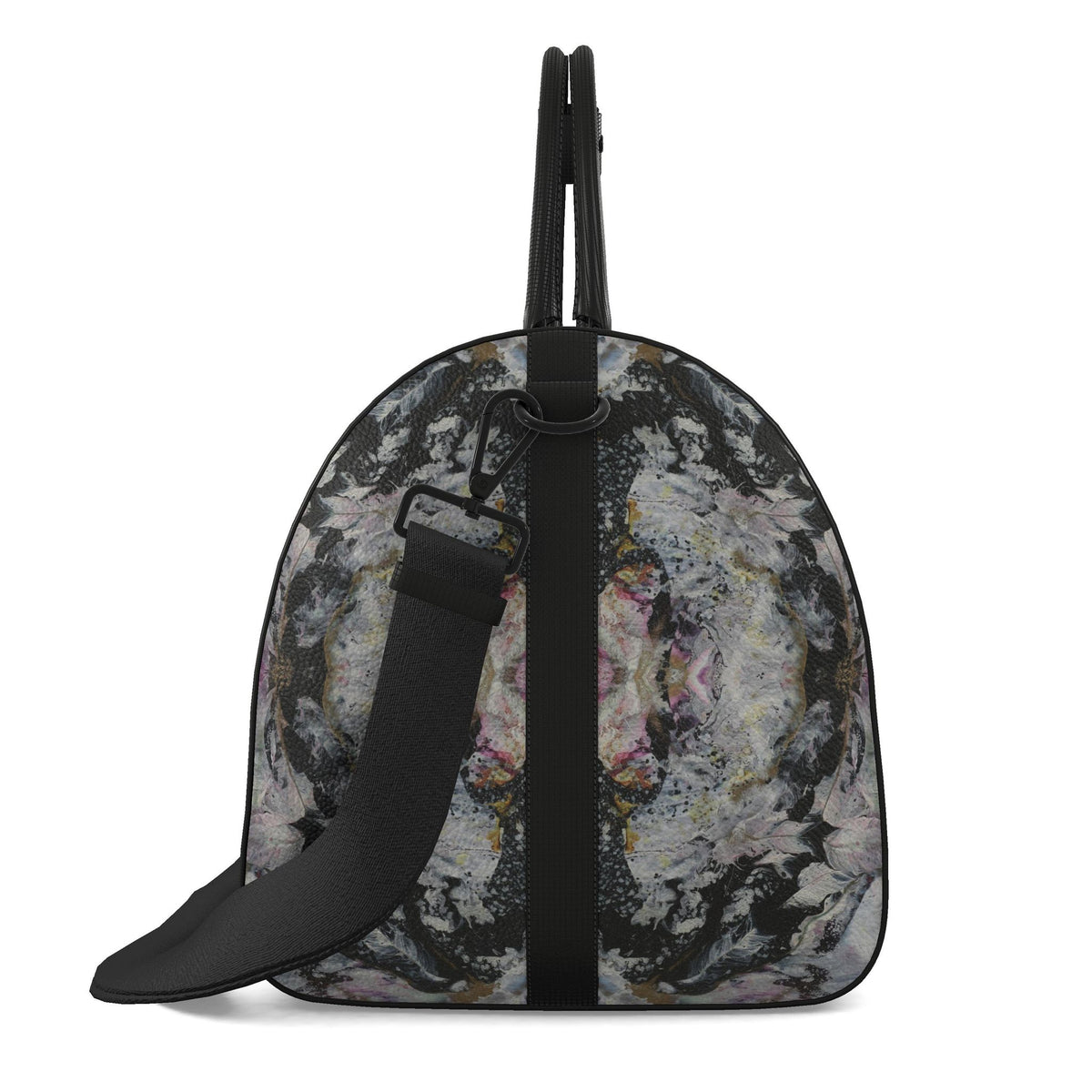 Sac polochon, motif LES PLUMES D'ANGE, d'après une toile d'Antoine Gerber, vue 4