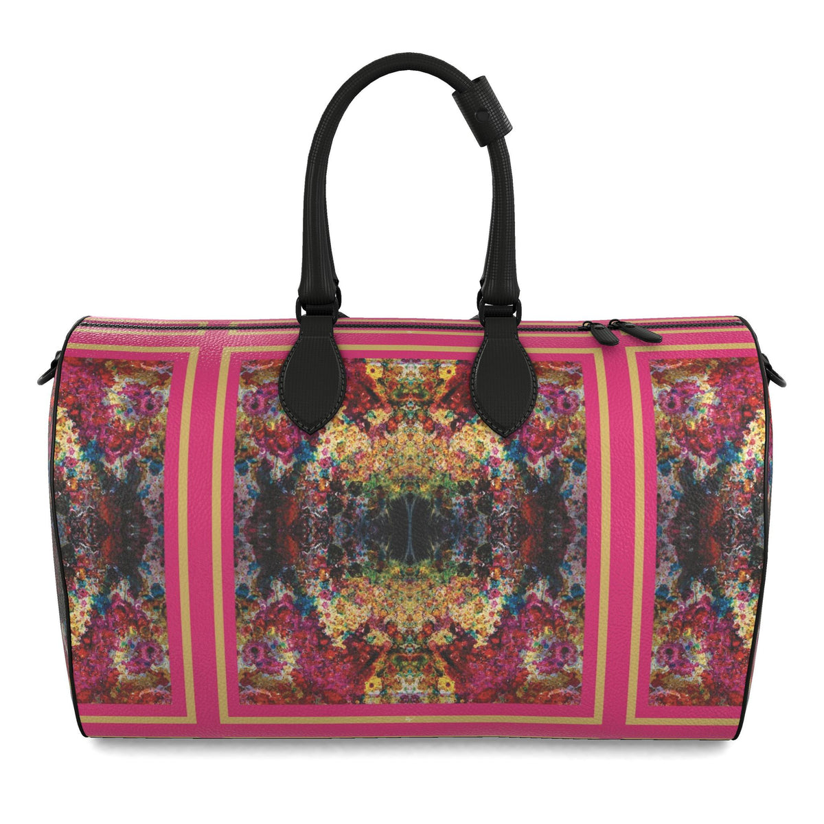 Sac polochon, motif LA BELLE ET LA BÊTE, d'après une toile d'Antoine Gerber