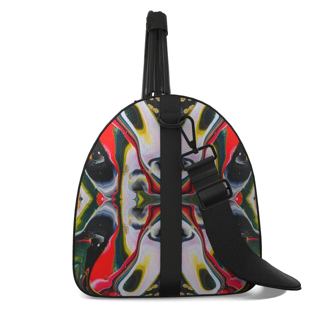 Sac polochon, motif AMADEUS LE BULLDOG FRANÇAIS, d'après une toile d'Antoine Gerber, vue 3
