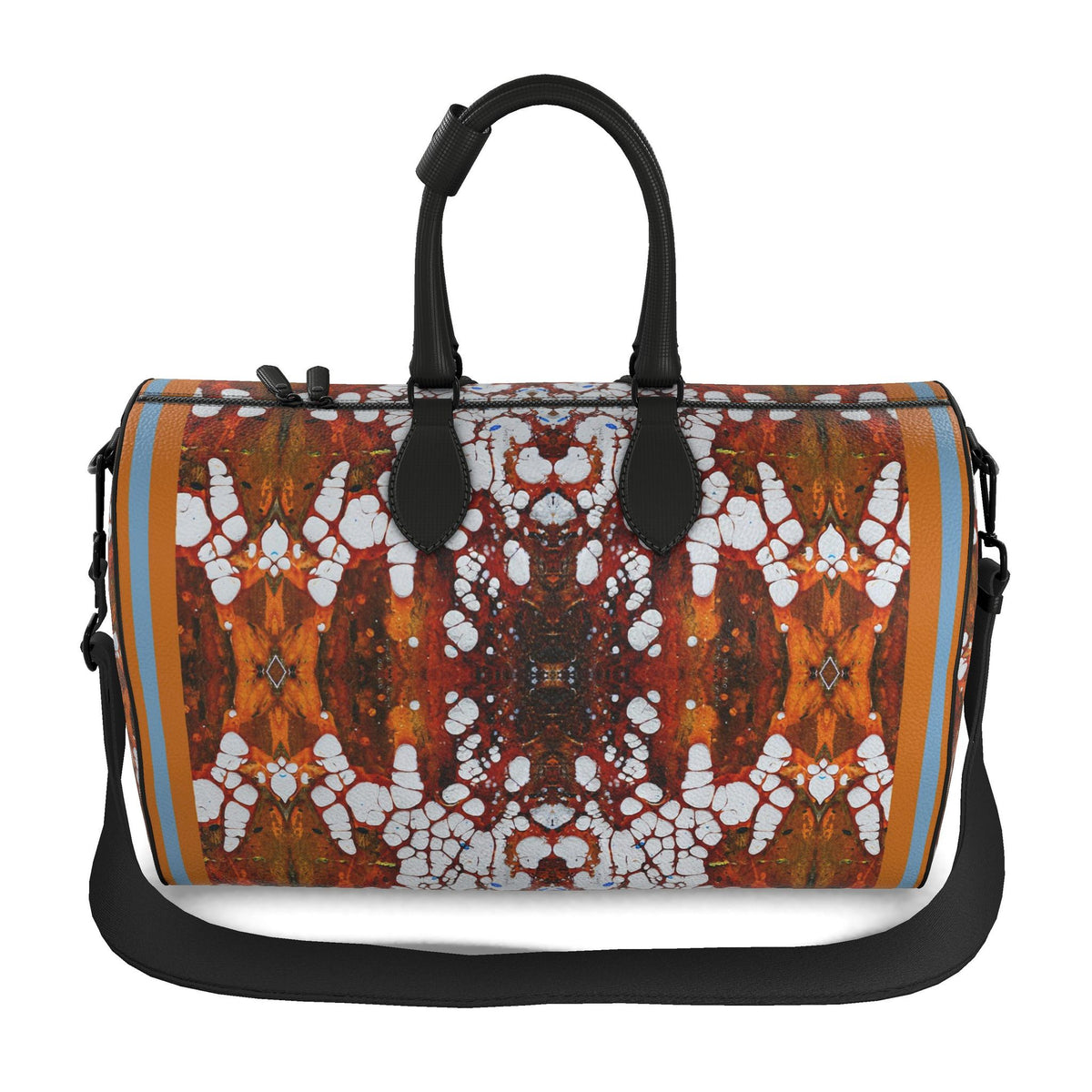 Sac polochon, motif L'APPARITION, d'après une toile d'Antoine Gerber, vue 2