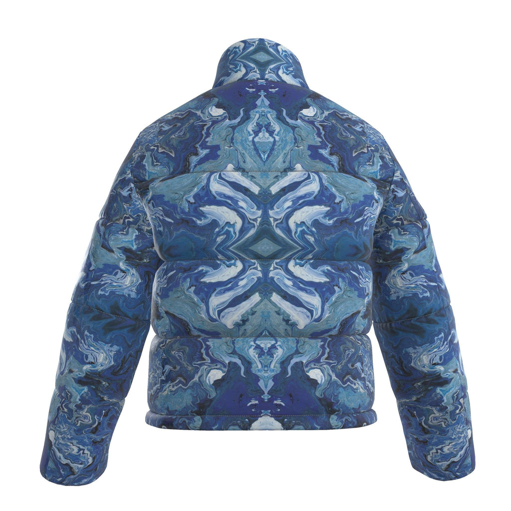 Doudoune de ski femme, motif L'ÉCHO DES PROFONDEURS, vue 4