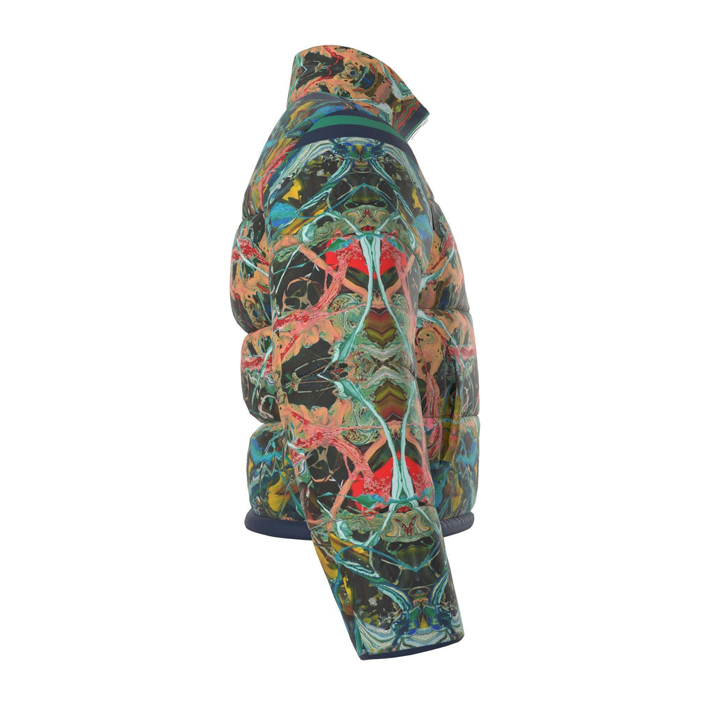Doudoune de ski homme, motif L'IGUANE DANS LA JUNGLE, vue 3