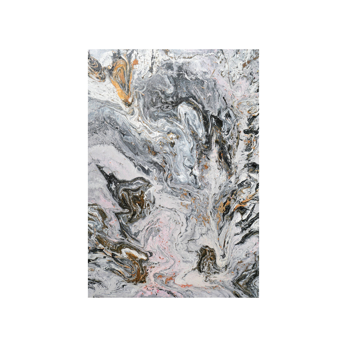 LE SOUFFLE DES ABYSSES, peinture originale d'Antoine Gerber