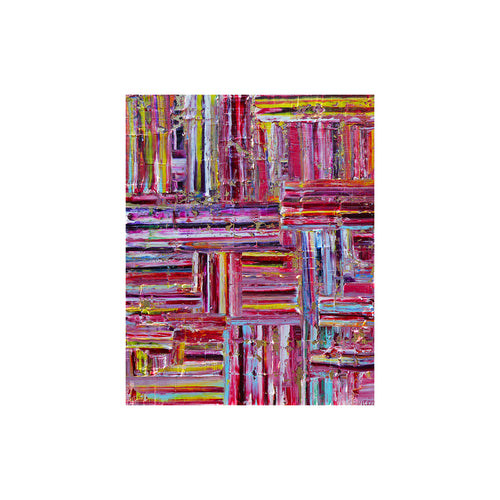 ETERNITY PINK, peinture originale d'Antoine Gerber