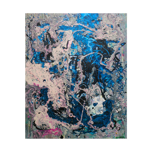 LA BÊTE, peinture originale d'Antoine Gerber