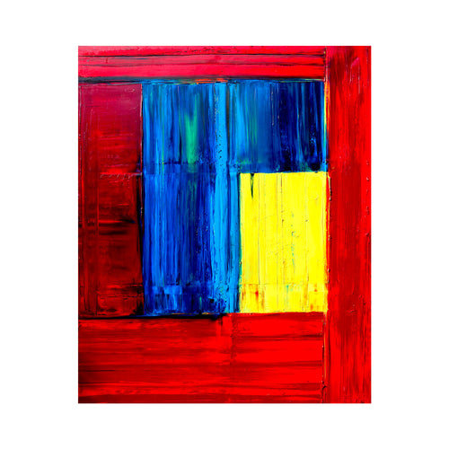 LE CERCLE DES POÈTES DISPARUS, peinture originale d'Antoine Gerber