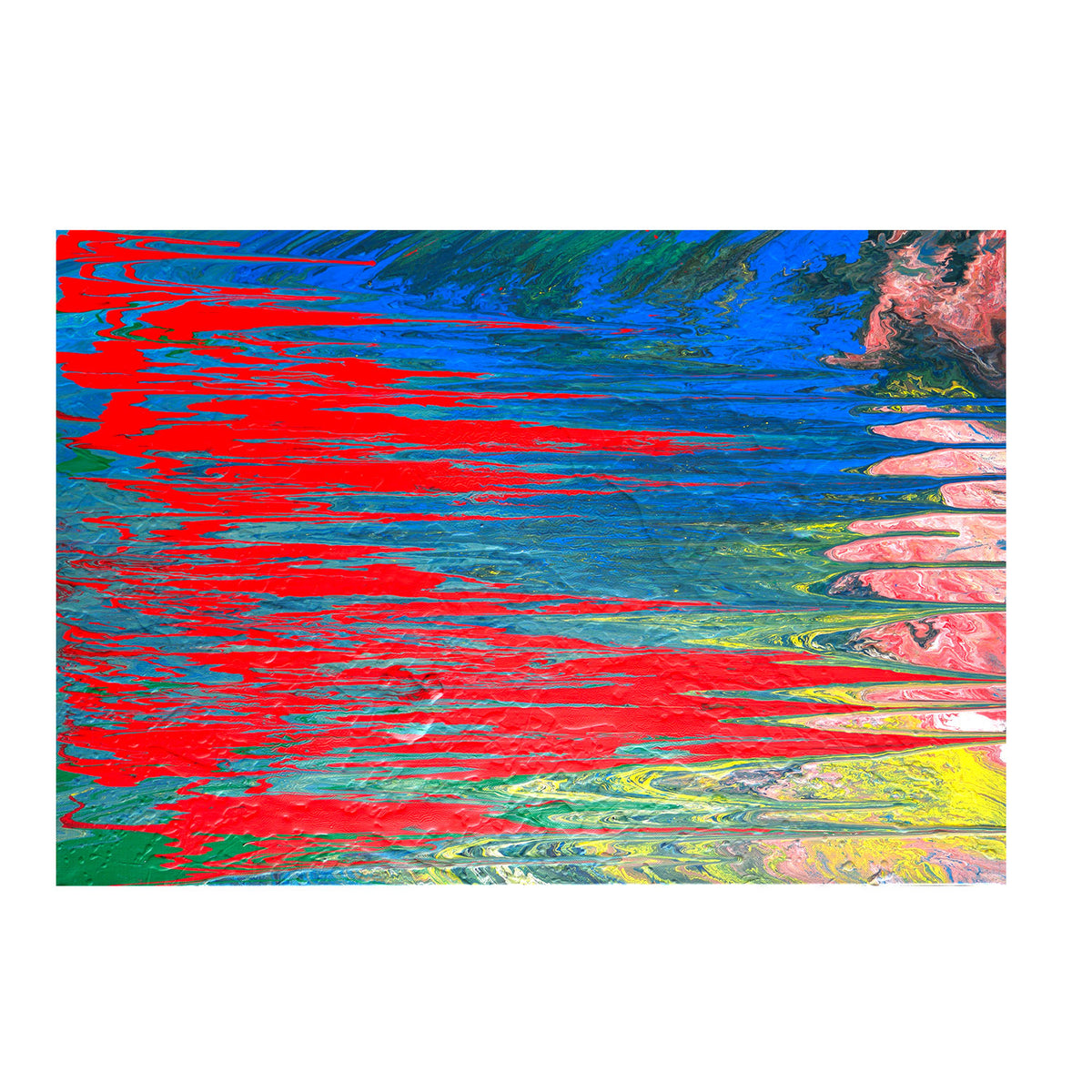 L'ACCIARO, peinture originale d'Antoine Gerber