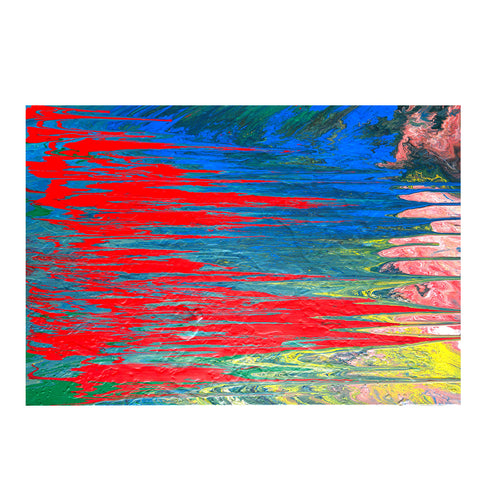 L'ACCIARO, peinture originale d'Antoine Gerber
