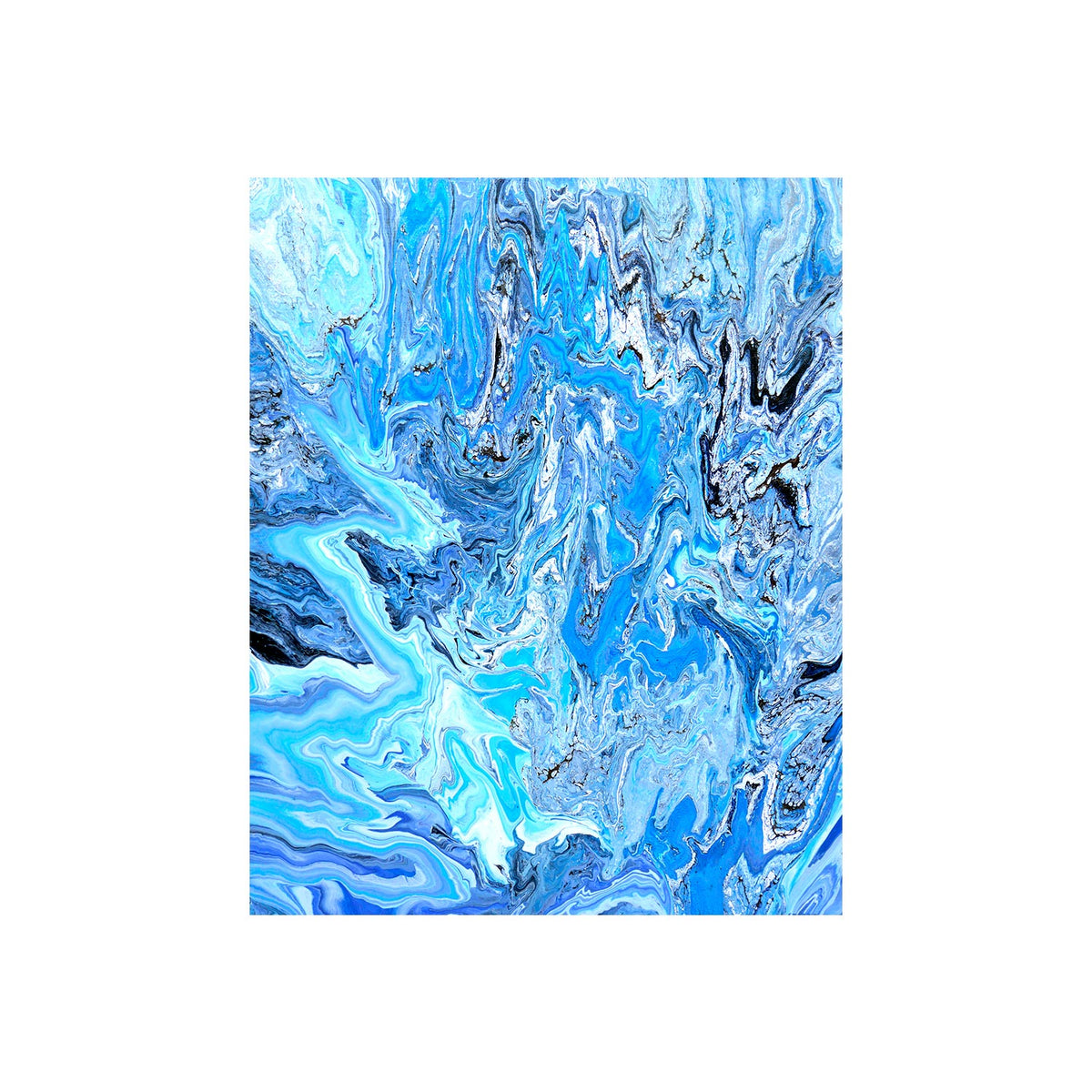 L'ICEBERG, peinture originale d'Antoine Gerber